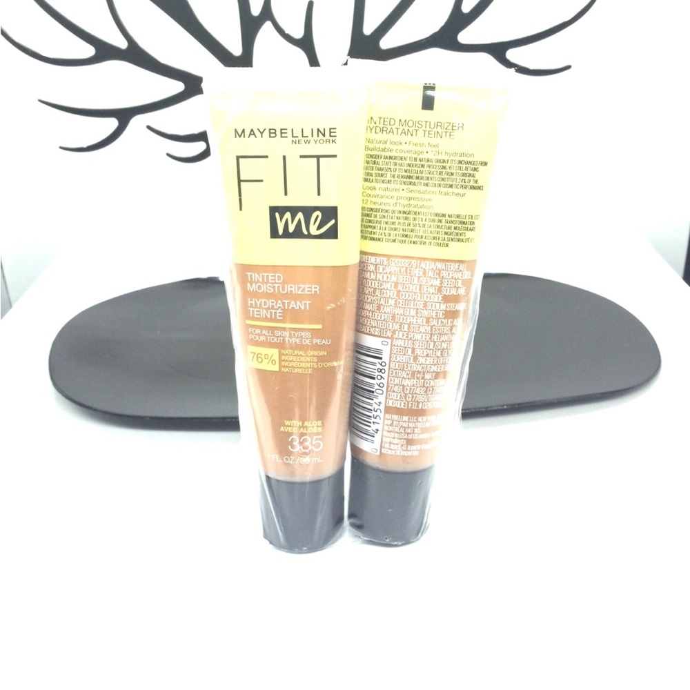 Maybelline Fit Me Tinted Moisturizer - 335 Toffee new 2 pk